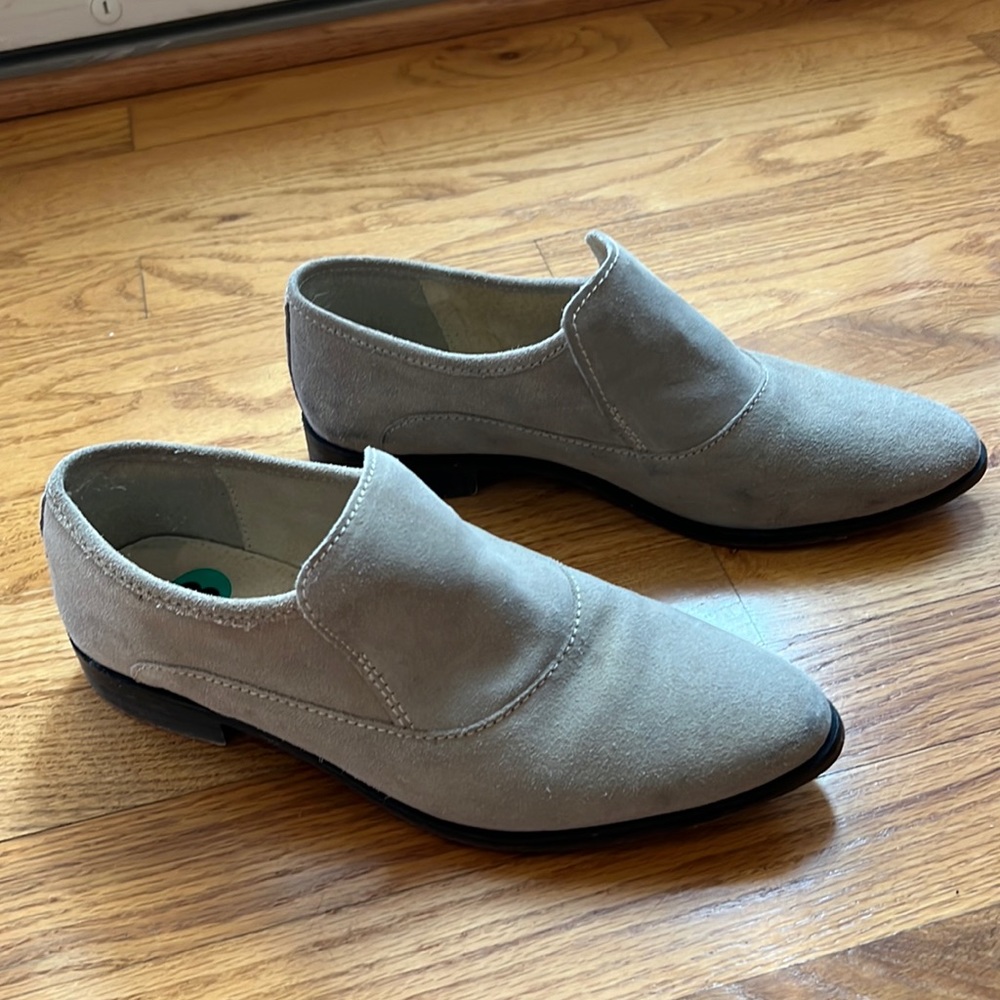 Leather loafers